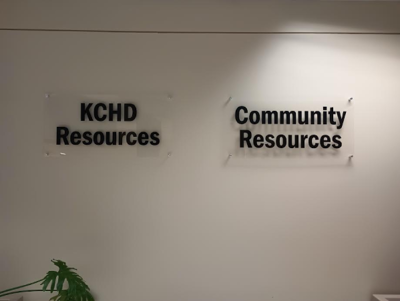 Custom Signs with Stand-Off Photo